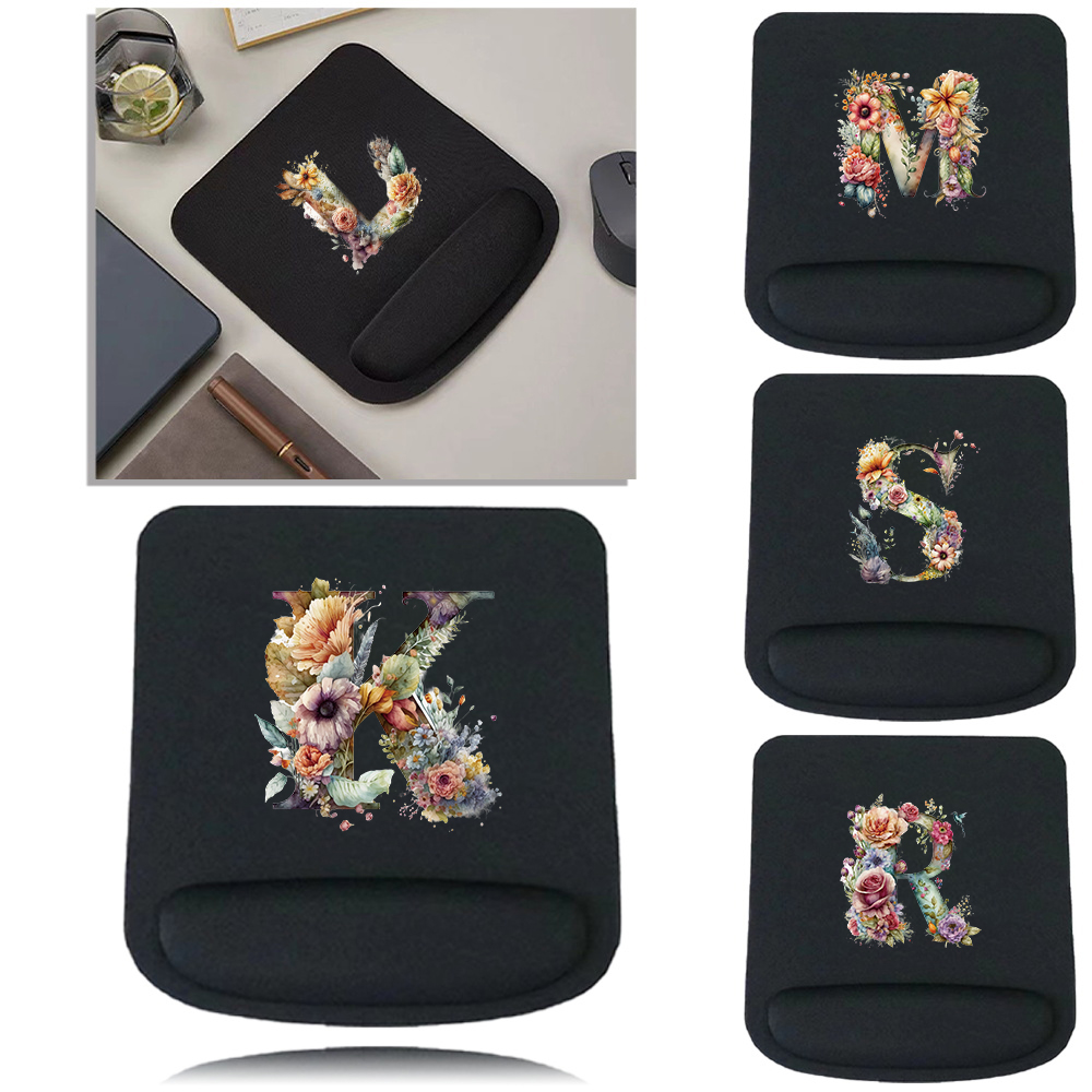 Laptop Accessories For Wrist Support - Alas Mouse Seri Motif Bunga untuk