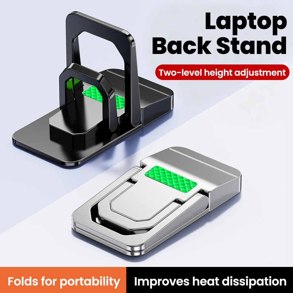 Laptop Ergonomic Accessories - 2 Buah Penyangga Komputer Lipat Tak