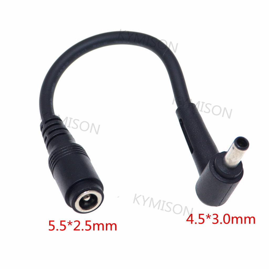 Laptop Lock Cable - DC Jack 5.5*2.5 Perempuan Ke 4.5*3.0