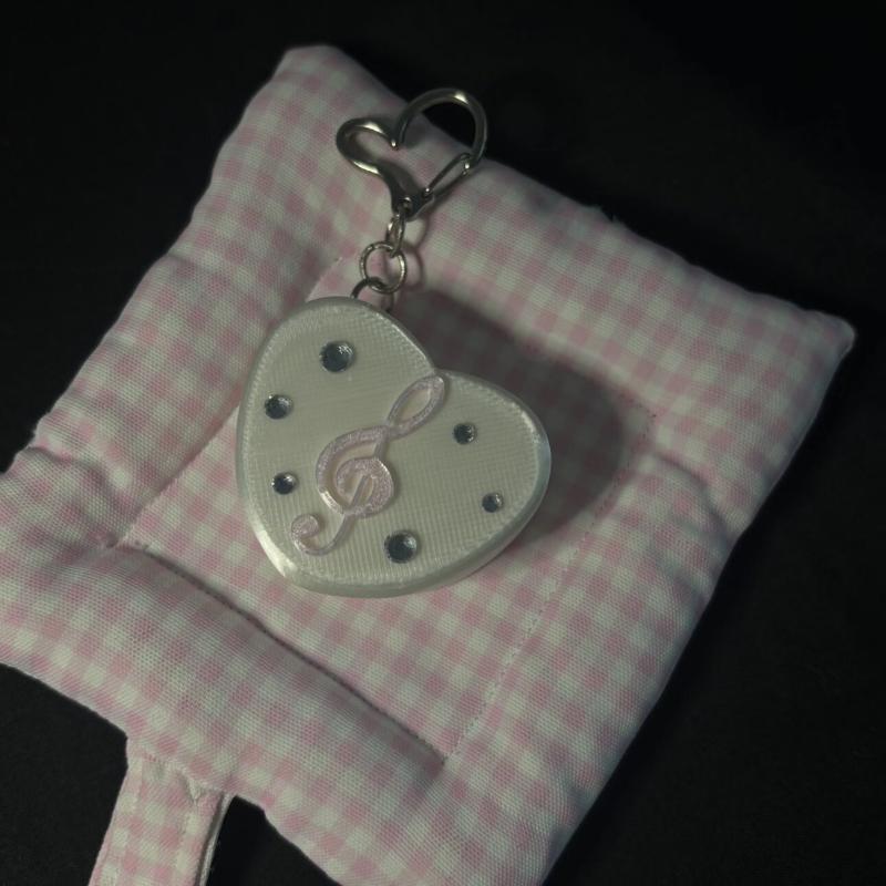 Cable Management Bag - /KQM/Y2K Harajuku Motif Not Musik Hati