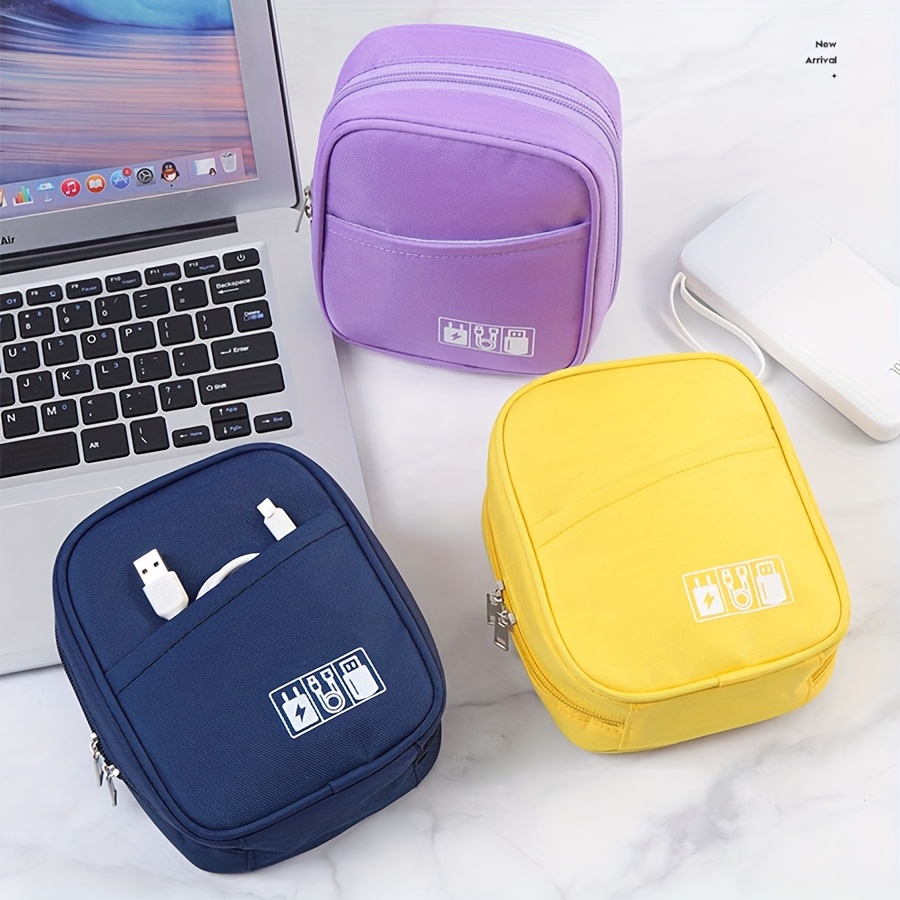 Cable Management Bag - Tas Penyimpanan Aksesori Digital, Pengisi Daya