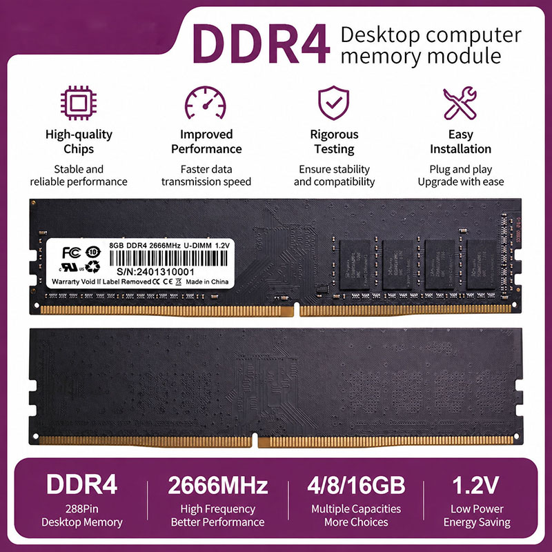 RAM DDR4 4GB 8GB 16GB PC4 RAM  - Memory Ram Upgrade ulasan dan harga