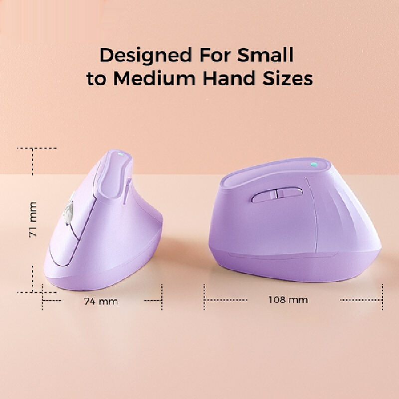Mouse Ergonomis Vertikal 57 De - Laptop Accessories For Wrist Support ulasan dan harga