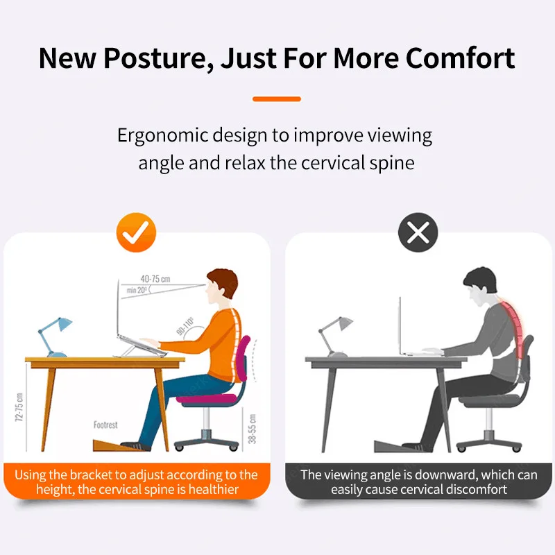 Penyangga Laptop Portabel Dapa - Laptop Ergonomic Accessories ulasan dan harga