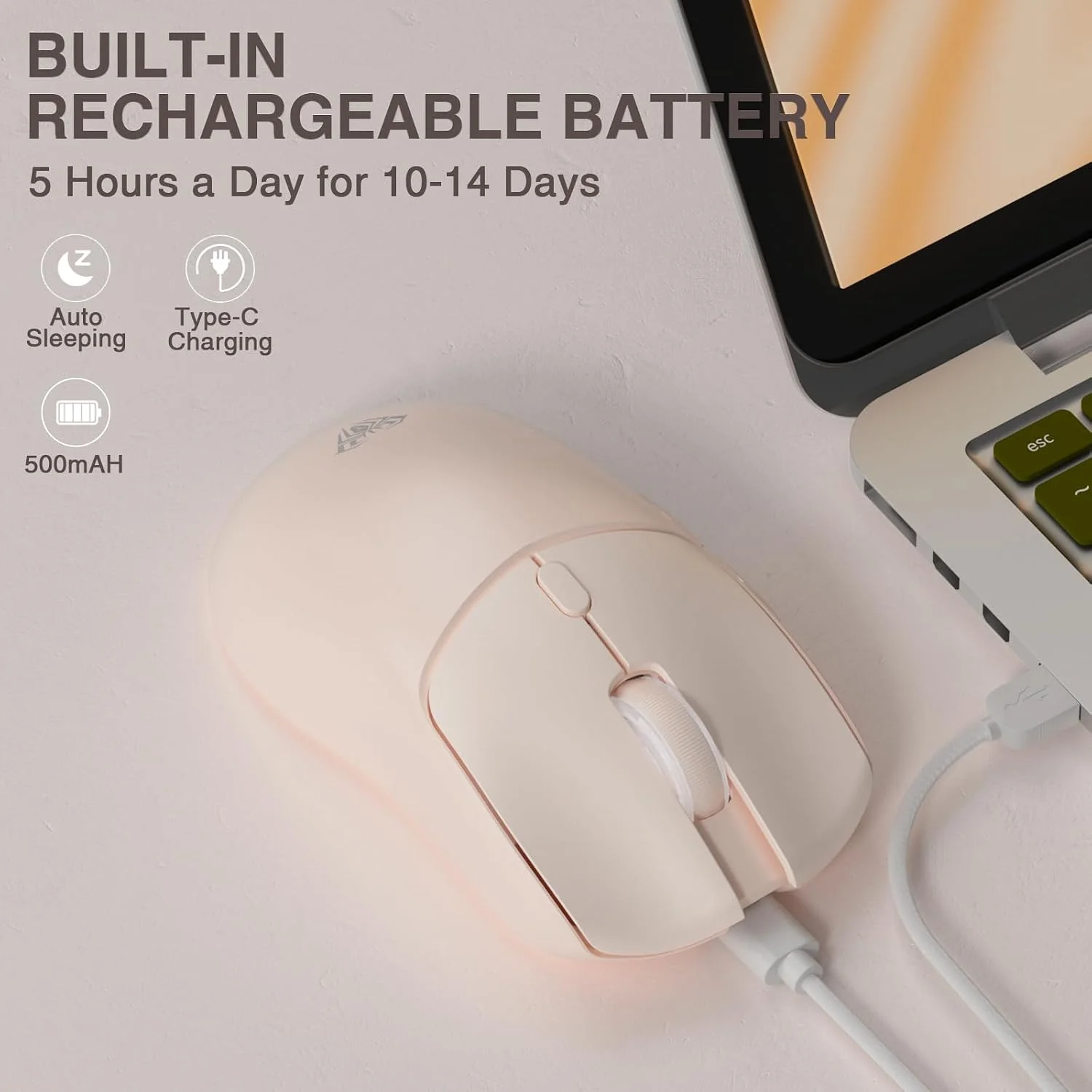 AULA SC580X Mouse Gaming Nirka - Laptop Ergonomic Accessories ulasan dan harga