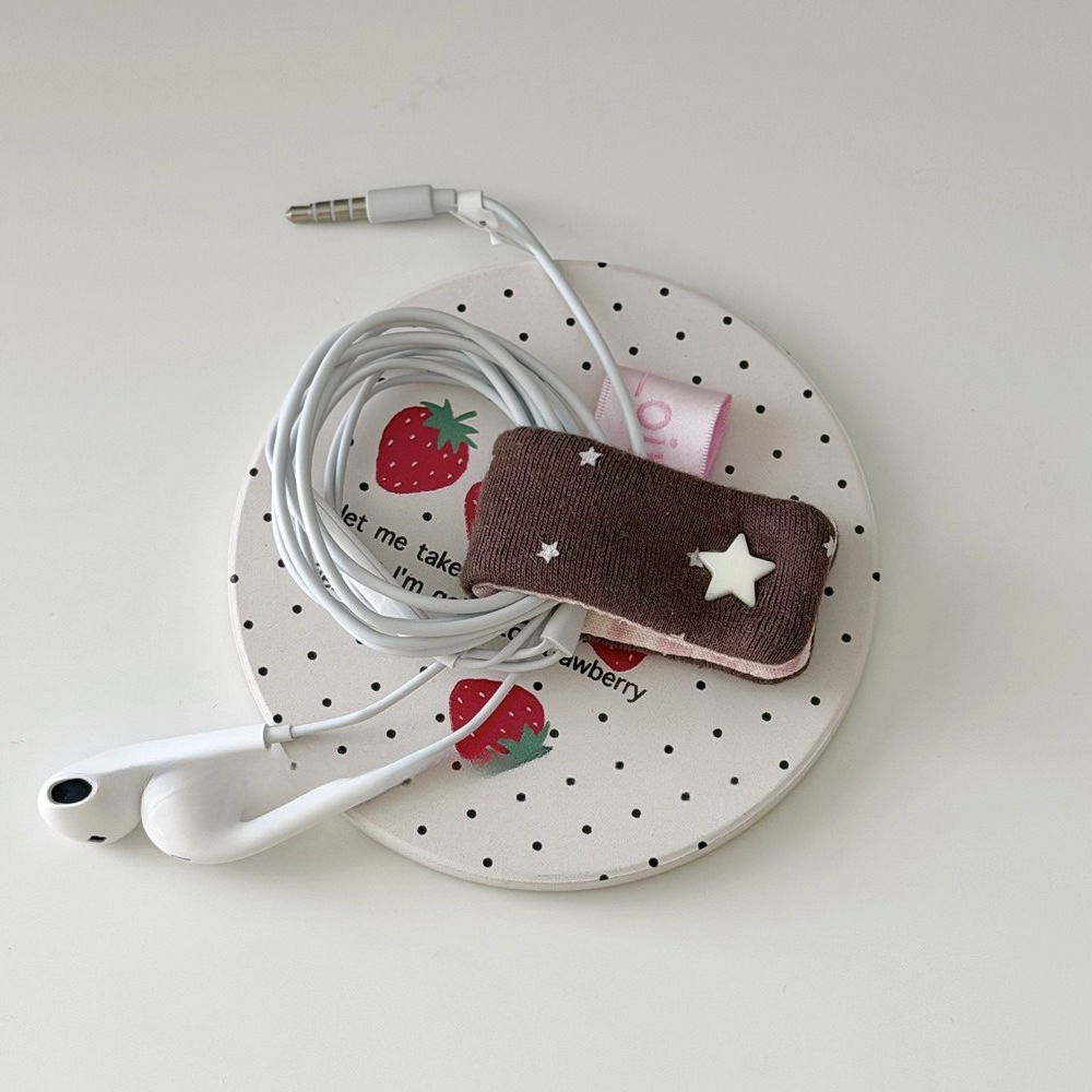 Aksesori Dekorasi Earphone Kor - Cable Management Bag ulasan dan harga