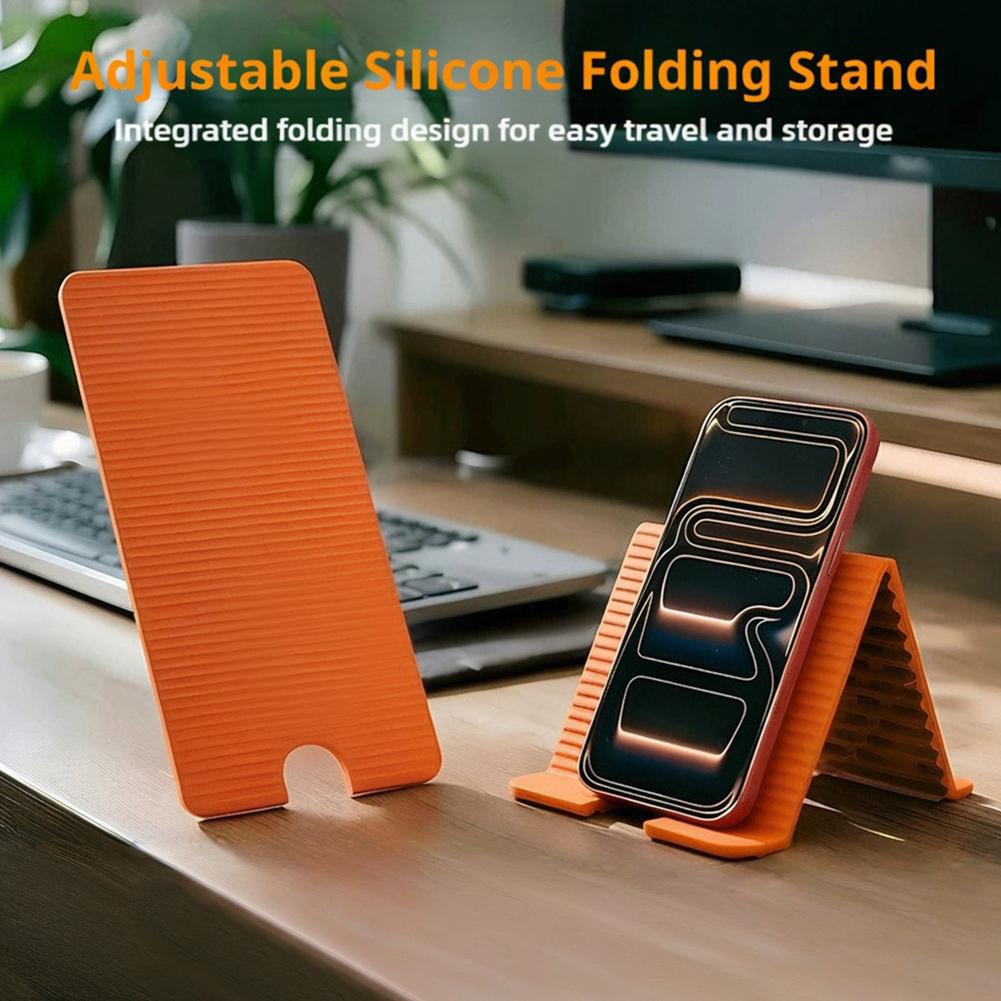 Penyangga Ponsel Silikon Lipat - Laptop Ergonomic Accessories ulasan dan harga