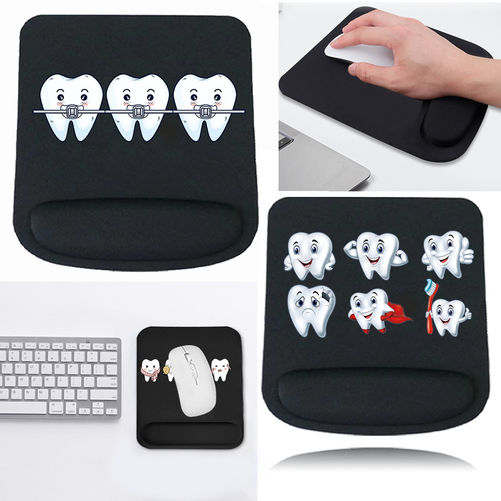 Alas Mouse Hitam untuk Meja PC - Laptop Accessories For Wrist Support ulasan dan harga
