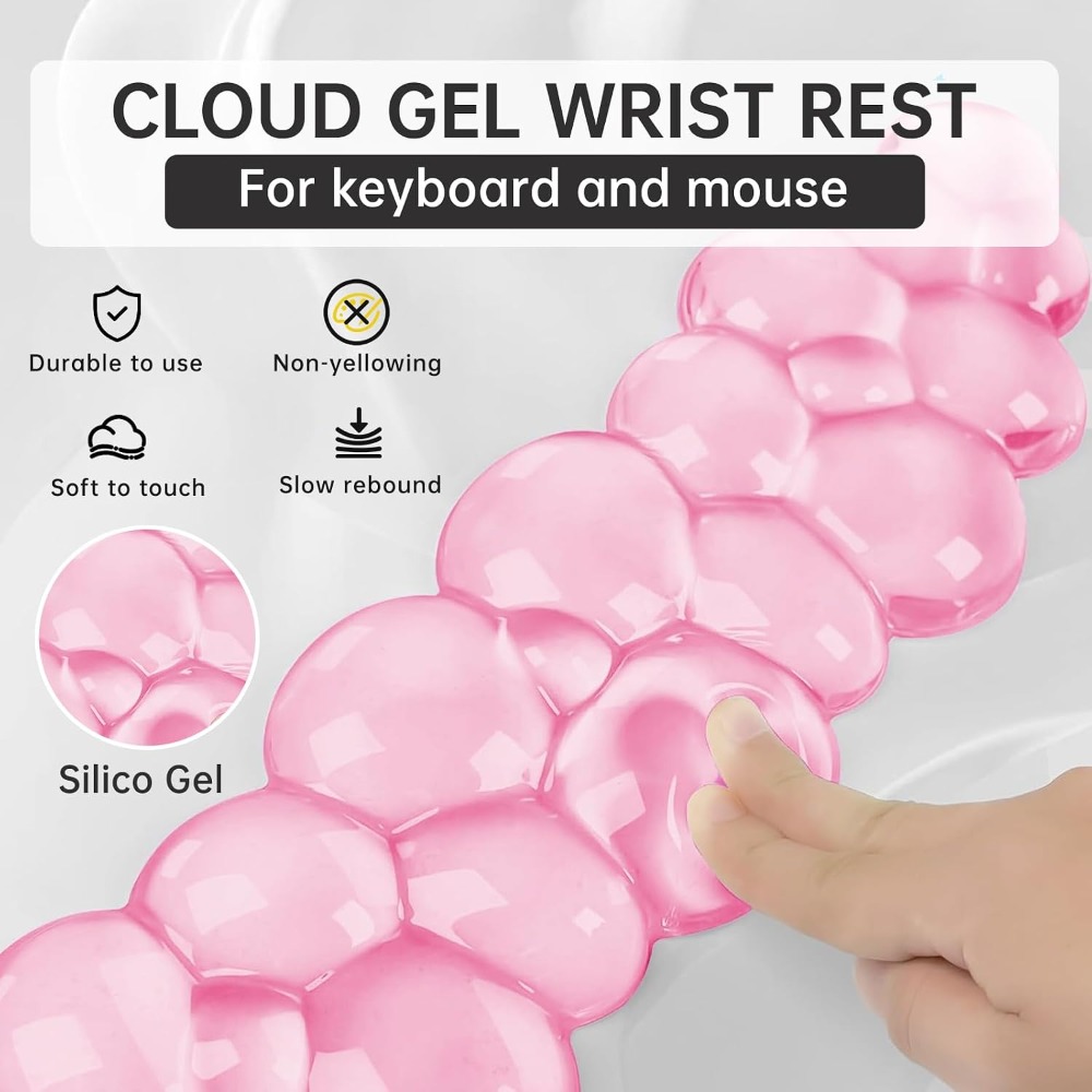 Alas Mouse Gel Awan Lembut Den - Laptop Accessories For Wrist Support ulasan dan harga