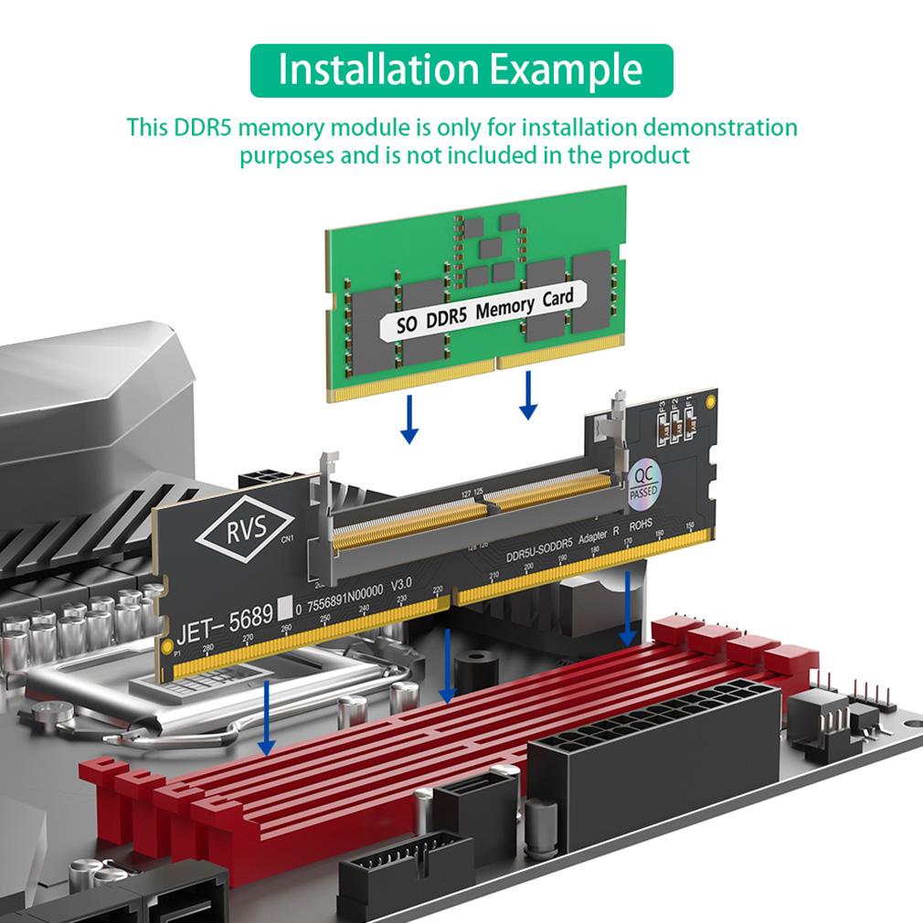 1 Buah Adaptor RAM Laptop SO-D - Memory Ram Upgrade ulasan dan harga