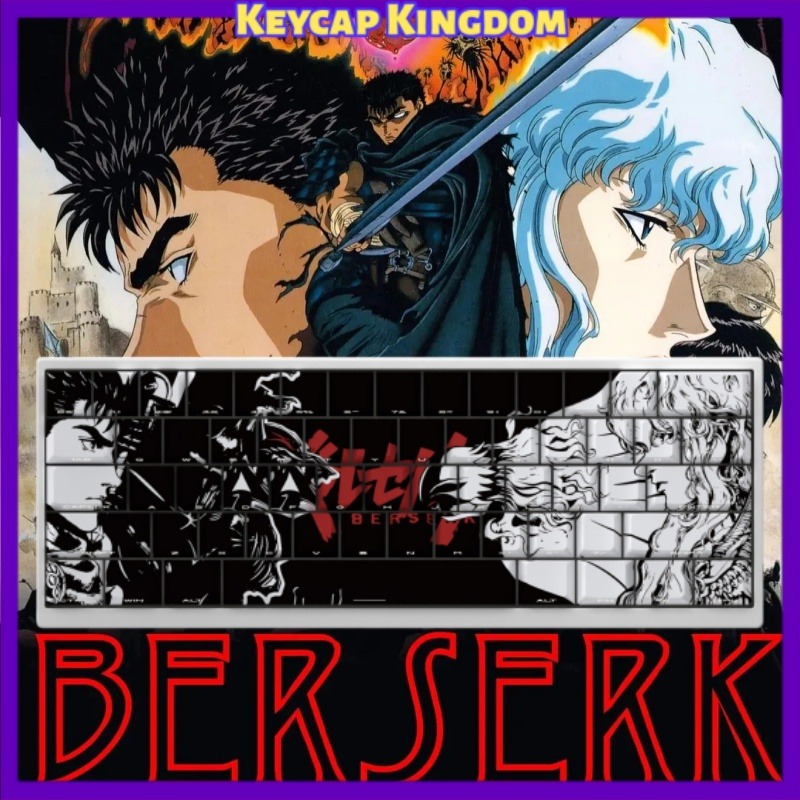 Tema BERSERK Anime Keycap 98 K - Laptop Accessories Gaming ulasan dan harga