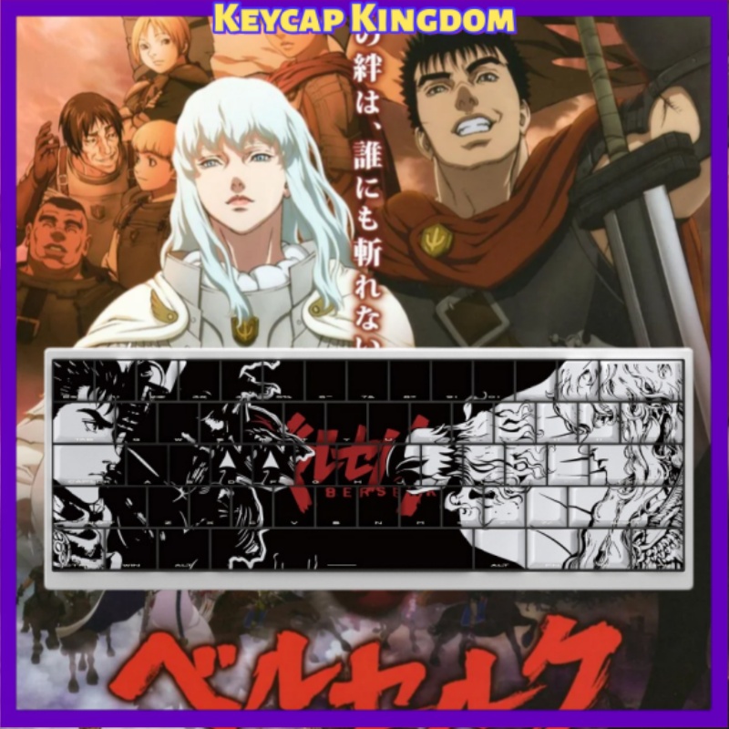 Tema BERSERK Anime Keycap 98 K - Laptop Accessories Gaming ulasan dan harga