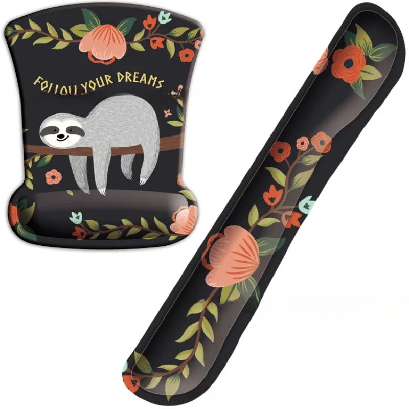 Alas Mouse Busa Memori Sloth L - Laptop Accessories For Wrist Support ulasan dan harga