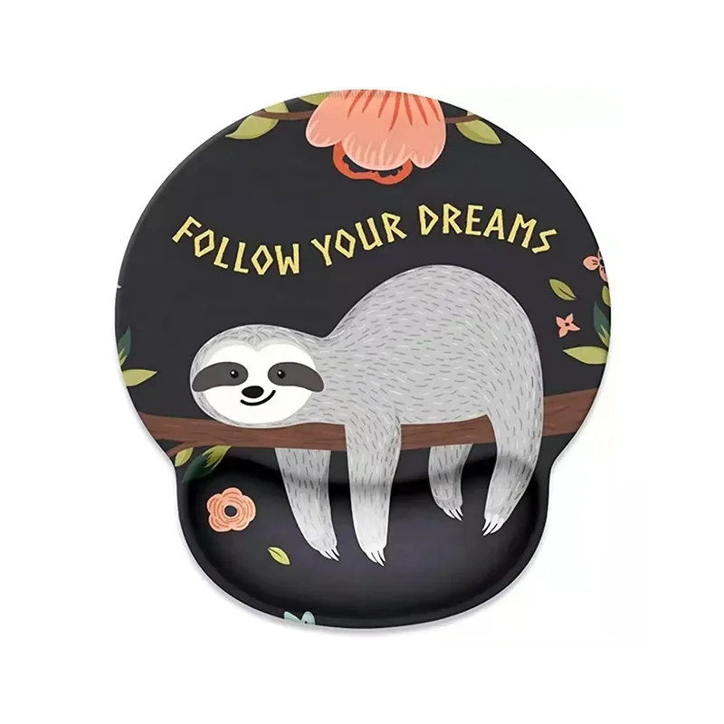 Alas Mouse Busa Memori Sloth L - Laptop Accessories For Wrist Support ulasan dan harga